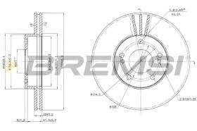 BREMS CD6600V - DISCHI FRENO - BRAKE DISCS