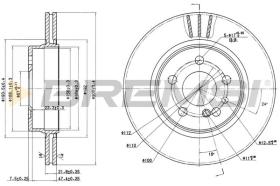 BREMS CD6630V - DISCHI FRENO - BRAKE DISCS