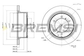 BREMS CD6715S - DISCHI FRENO - BRAKE DISCS