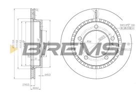 BREMS CD6746V - DISCHI FRENO - BRAKE DISCS