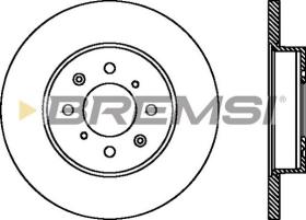 BREMS CD6872S - DISCHI FRENO - BRAKE DISCS