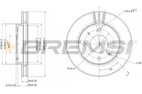 BREMS CD6885V - DISCHI FRENO - BRAKE DISCS