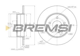 BREMS CD6963S - DISCHI FRENO - BRAKE DISCS