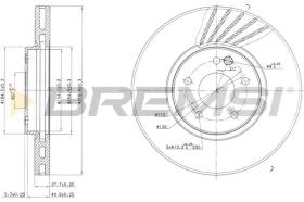 BREMS CD6964V - DISCHI FRENO - BRAKE DISCS