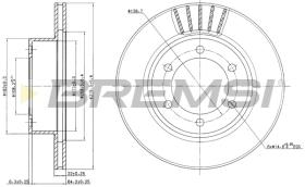 BREMS CD7008V - DISCHI FRENO - BRAKE DISCS