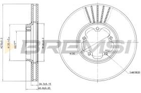 BREMS CD7113V - DISCHI FRENO - BRAKE DISCS