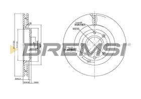 BREMS CD7140V - DISCHI FRENO - BRAKE DISCS