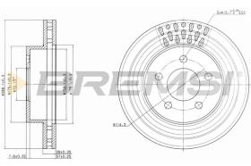 BREMS CD7184V - DISCHI FRENO - BRAKE DISCS