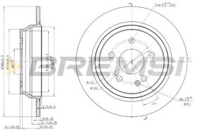 BREMS CD7234S - DISCHI FRENO - BRAKE DISCS