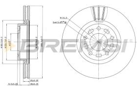 BREMS CD7312V - DISCHI FRENO - BRAKE DISCS