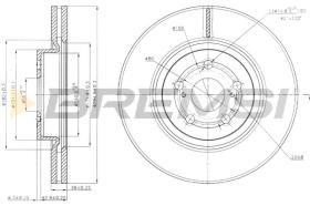 BREMS CD7315V - DISCHI FRENO - BRAKE DISCS