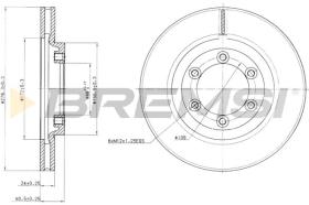 BREMS CD7346V - DISCHI FRENO - BRAKE DISCS