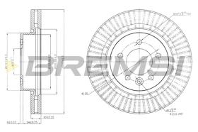 BREMS CD7430V - DISCHI FRENO - BRAKE DISCS