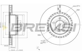 BREMS CD7435V - DISCHI FRENO - BRAKE DISCS