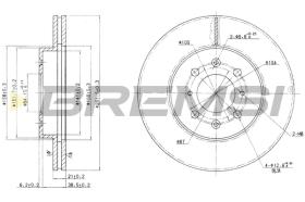 BREMS CD7510V - DISCHI FRENO - BRAKE DISCS