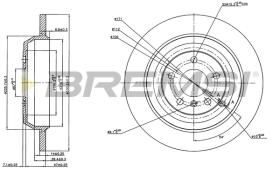 BREMS CD7530S - DISCHI FRENO - BRAKE DISCS