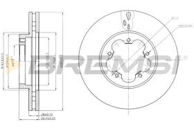 BREMS CD7554V - DISCHI FRENO - BRAKE DISCS