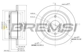 BREMS CD7606S - DISCHI FRENO - BRAKE DISCS