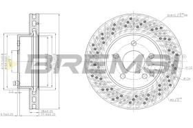 BREMS CD7693V - DISCHI FRENO - BRAKE DISCS