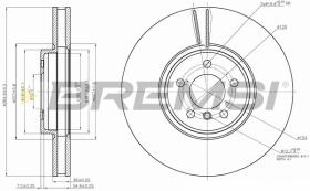 BREMS CD7746V - DISCHI FRENO - BRAKE DISCS