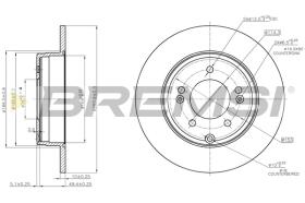 BREMS CD7787S - DISCHI FRENO - BRAKE DISCS