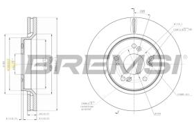 BREMS CD7820V - DISCHI FRENO - BRAKE DISCS