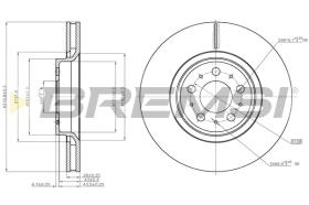 BREMS CD7898V - DISCHI FRENO - BRAKE DISCS