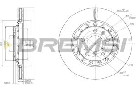 BREMS CD7934V - DISCHI FRENO - BRAKE DISCS