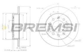 BREMS CD7955S - DISCHI FRENO - BRAKE DISCS