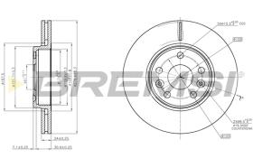 BREMS CD7979V - DISCHI FRENO - BRAKE DISCS