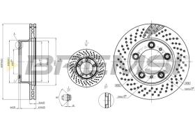 BREMS CD8027VLS - DISCHI FRENO - BRAKE DISCS