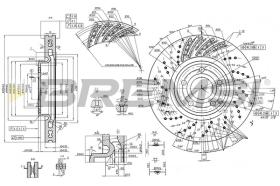 BREMS CD8054V - DISCHI FRENO - BRAKE DISCS