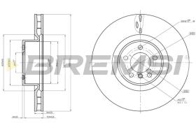 BREMS CD8086V - DISCHI FRENO - BRAKE DISCS