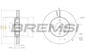 BREMS CD8184V - DISCHI FRENO - BRAKE DISCS