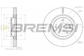 BREMS CD8199V - DISCHI FRENO - BRAKE DISCS