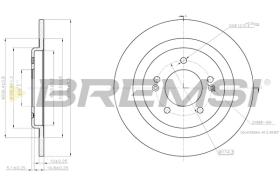 BREMS CD8200S - DISCHI FRENO - BRAKE DISCS