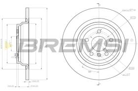 BREMS CD8204S - DISCHI FRENO - BRAKE DISCS