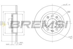 BREMS CD8333S - DISCHI FRENO - BRAKE DISCS