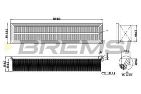 BREMS FA0132 - FILTRI ARIA - AIR FILTER