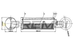 BREMS FA0542 - FILTRI ARIA - AIR FILTER