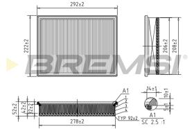 BREMS FA0610 - FILTRI ARIA - AIR FILTER