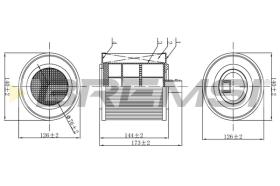 BREMS FA0624 - FILTRI ARIA - AIR FILTER