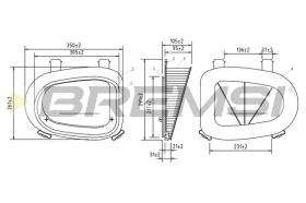 BREMS FA0638 - FILTRI ARIA - AIR FILTER