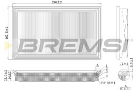 BREMS FA1111 - FILTRI ARIA - AIR FILTER