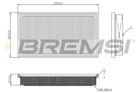 BREMS FA1127 - FILTRI ARIA - AIR FILTER