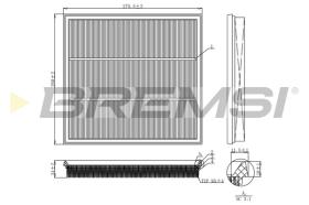 BREMS FA1131 - FILTRI ARIA - AIR FILTER