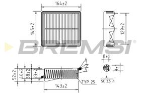 BREMS FA1135 - FILTRI ARIA - AIR FILTER