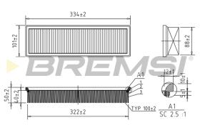 BREMS FA1159 - FILTRI ARIA - AIR FILTER