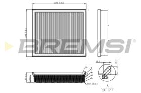 BREMS FA1181 - FILTRI ARIA - AIR FILTER