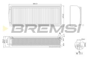 BREMS FA1205 - FILTRI ARIA - AIR FILTER